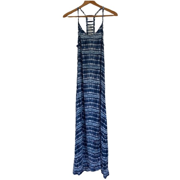 Forever 21 Dresses & Skirts - {Forever 21} Blue & White Tie Dye Maxi Dress - Medium